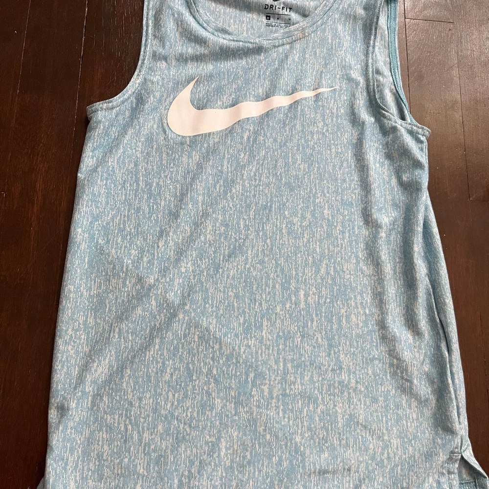 Nike Sky Blue Dri-FIT Tank Top